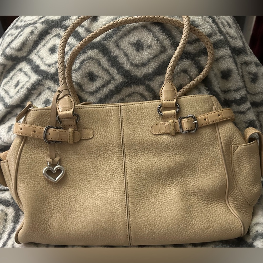 Vintage Brighton Bags Lorna Satchel Cream